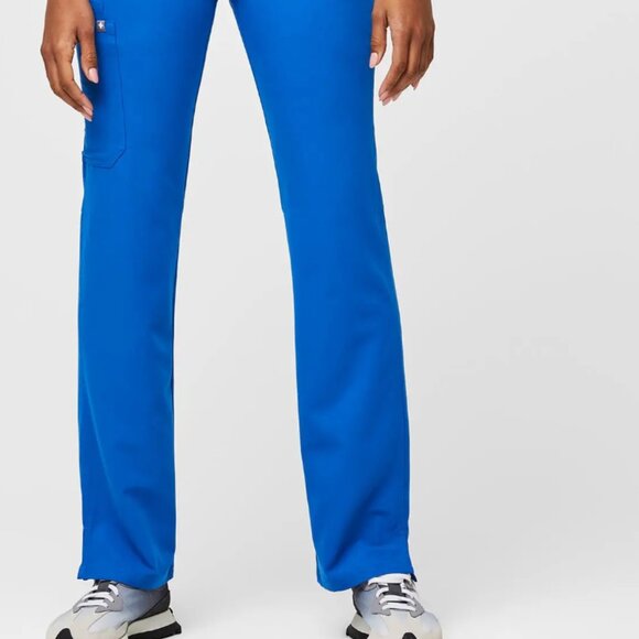 Figs Pants - FIGS Kade Cargo Scrub Pants in Blue (M)